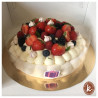 Pavlova aux fruits rouges