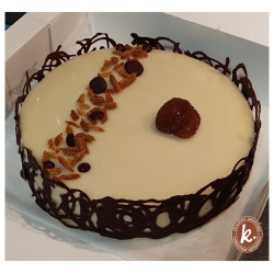 Entremet marron poire chataigne